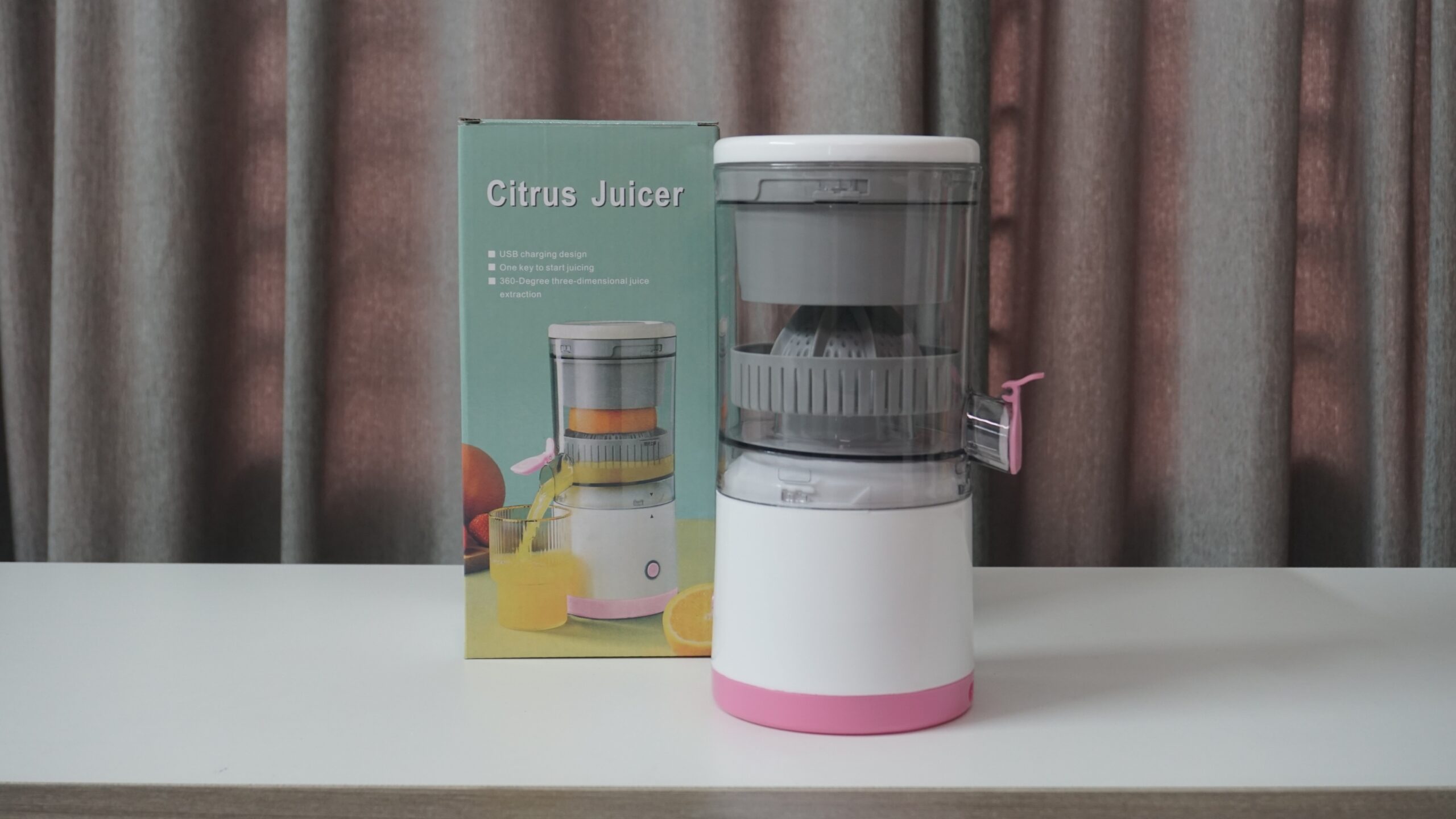 Portable USB Citrus Juicer – লেবু/ফল হাতেই কষে করতে ক্লান্ত? Citrus Juicer YZJ-001 - Image 2