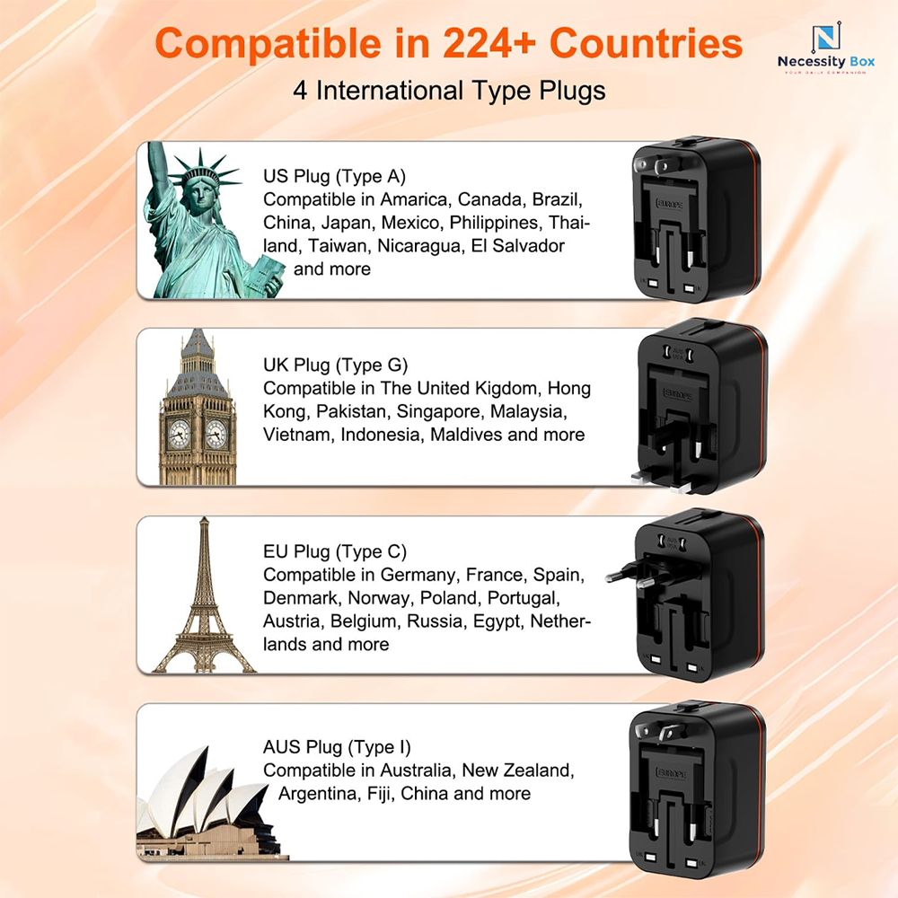 Universal Travel Adapter (NB0001) - Image 4