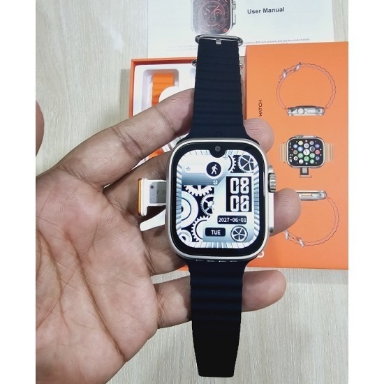Ultra S9 5G Android Smartwatch Rom With Dual Camera 2.02 inch Display Buit in Wifi Sim Supported Smartwatch - Image 2