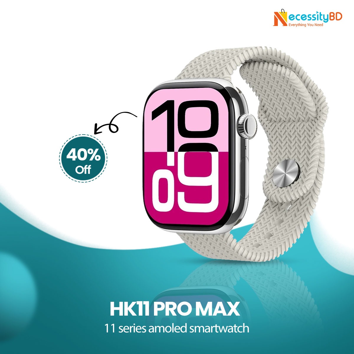 HK11 Pro Max AMOLED Series 10 Smart Watch NFC Compass 2GB Local Album Music Men Women ChatGPT G-Sensor Smartwatch Sport Watch - Image 5