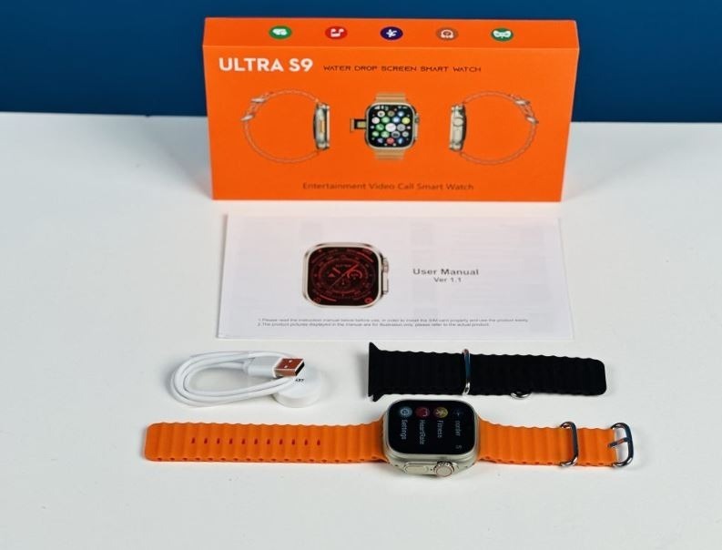 Ultra S9 5G Android Smartwatch Rom With Dual Camera 2.02 inch Display Buit in Wifi Sim Supported Smartwatch - Image 3