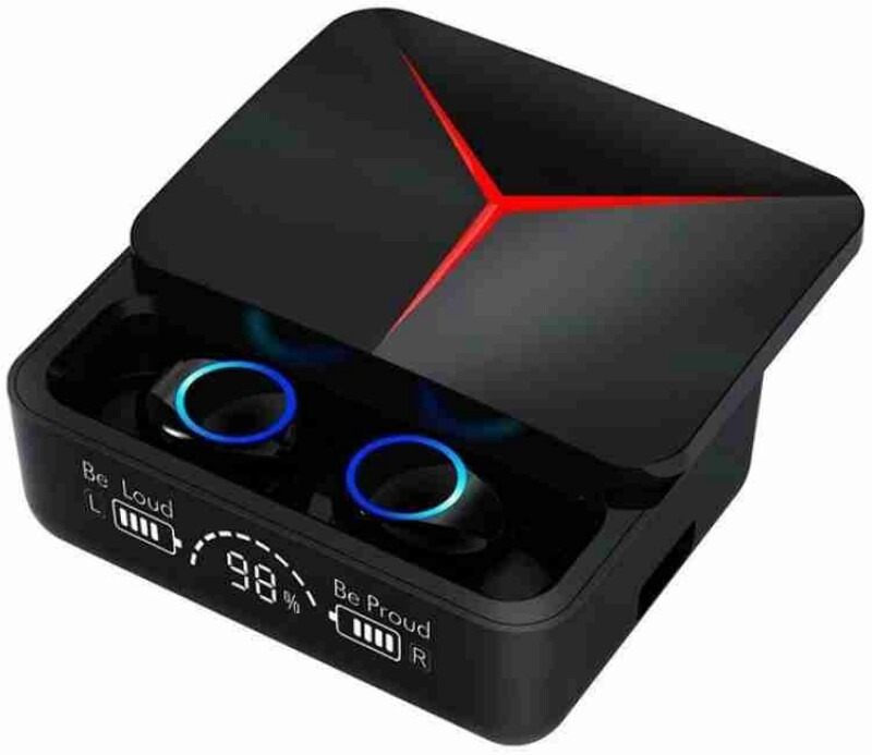 M90 Pro TWS Digital Display Earbuds with HD Voice Noise Cancelling Bluetooth Feature - Image 6